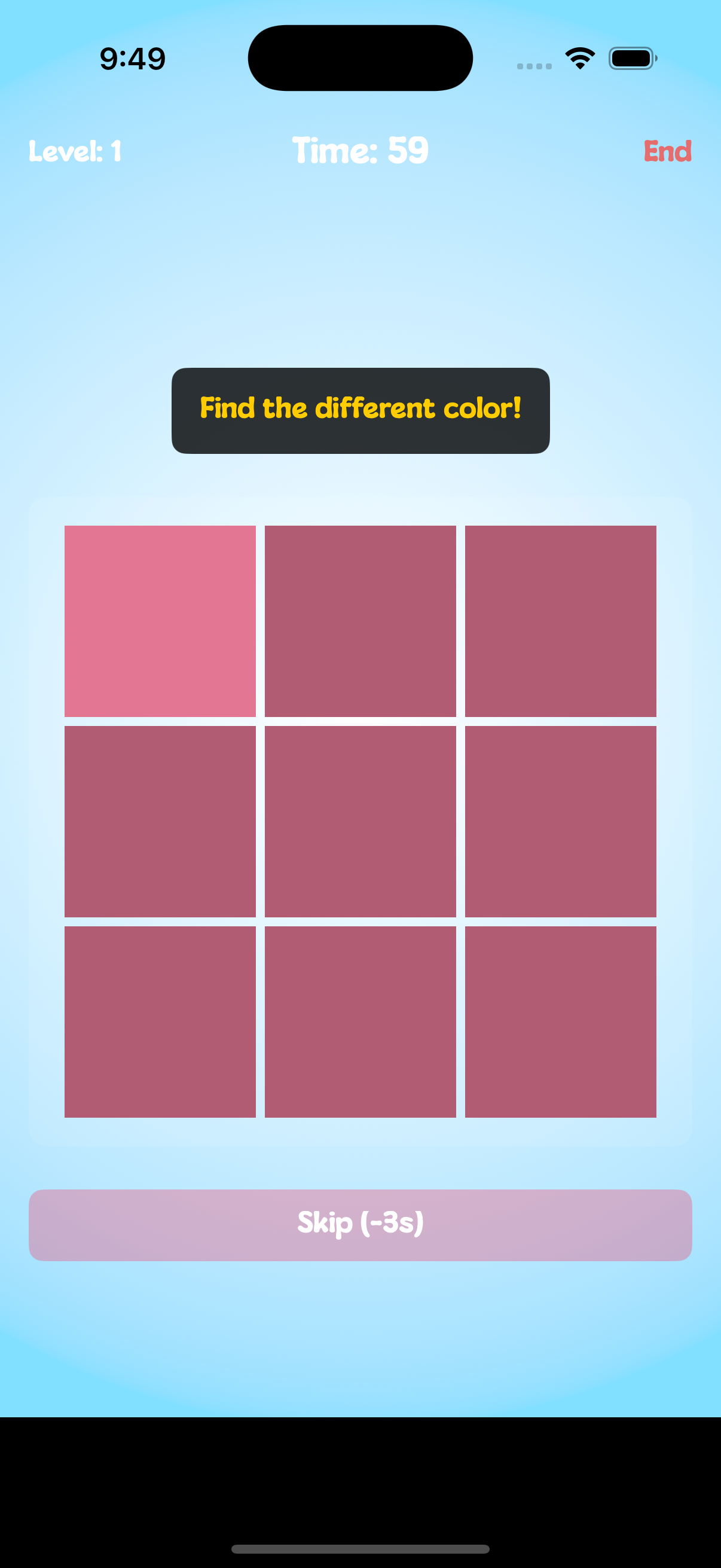 Color Game Screenshot 1